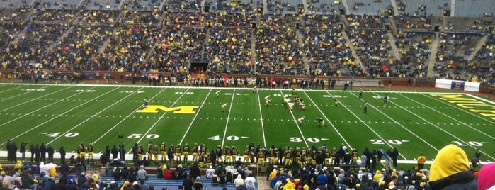 Michigan Stadium is one of Husker Football 2011.