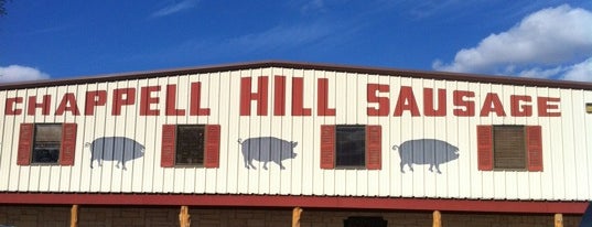 Chappell Hill Sausage Company is one of Lieux qui ont plu à Theo.