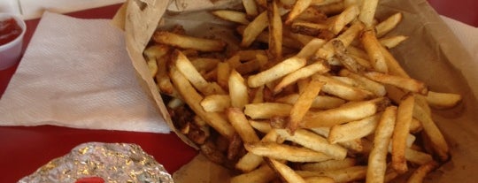 Five Guys is one of Raleigh Dining Spots.