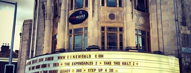 Cineworld is one of Tempat yang Disimpan Alex.