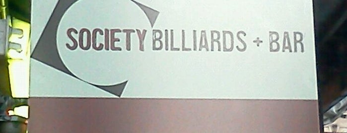 Society Billiards + Bar is one of #RallyDowntown Scavenger Hunt.