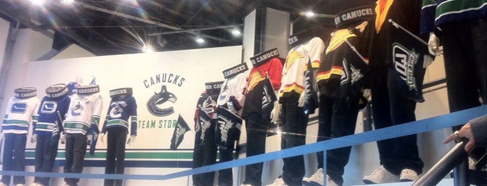 Canucks Team Store is one of Guide to Vancouver's best spots.