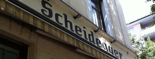 Scheidegger Brauhaus is one of München.