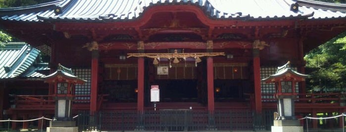 伊豆山神社 is one of 別表神社 東日本.