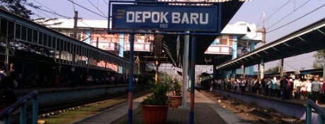 Stasiun Depok Baru is one of Stations in Jabodetabek.