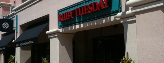 Ruby Tuesday is one of JOSE : понравившиеся места.