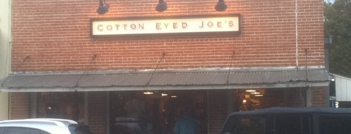 Cotton Eyed Joe's is one of Locais curtidos por Laura.