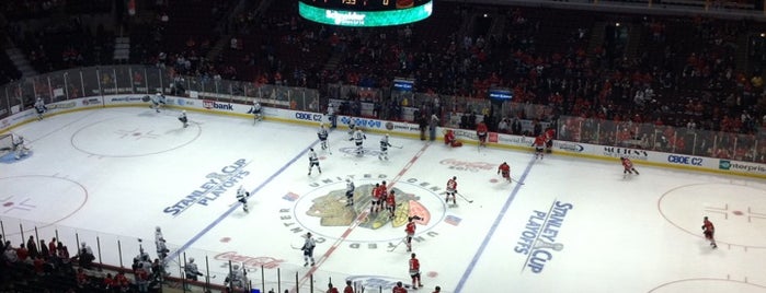 United Center is one of Stadiums I Have Visited.