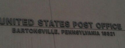 Bartonsville Post Office is one of government.
