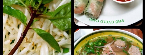 Pho Cyclo Cafe is one of Seattle's taste of Vietnamese Cuisine.