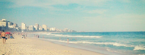 Leblon Beach is one of Rio de Janeiro =].