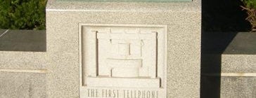 First Telephone Plaque is one of Must See Boston.