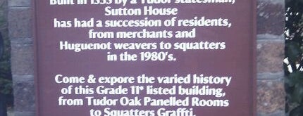 Sutton House is one of Hackney Museums & Galleries, yeah!.