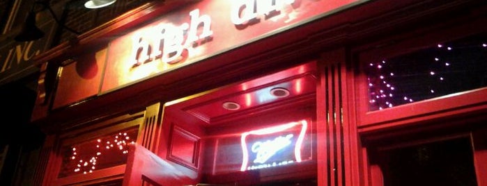 High Dive is one of Bars. Just a list of bars..