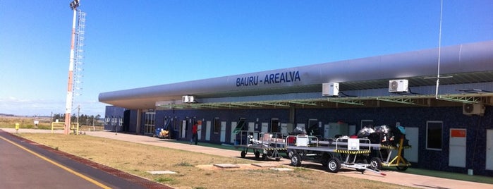 Aeroporto de Bauru - Arealva / Moussa Nakhl Tobias (JTC) is one of Aeroportos do Brasil.