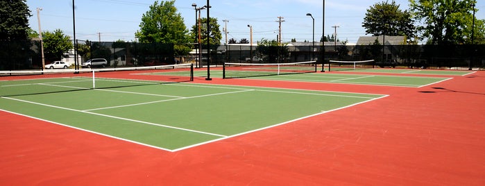 Holce Tennis Courts is one of Self-Guided Tour.