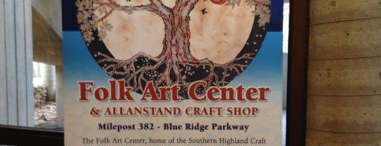 Folk Art Center is one of North Carolina Art Galleries and Museums.