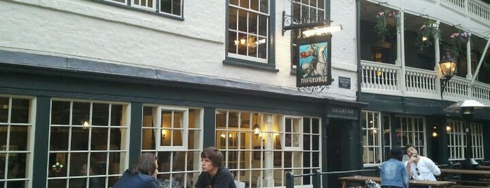 The George Inn is one of The Dog's Bollocks' London Boozers.