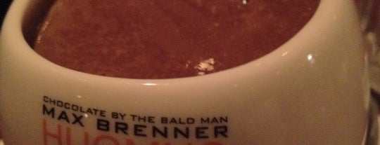 Max Brenner is one of Silky-Smooth Hot Cocoa.