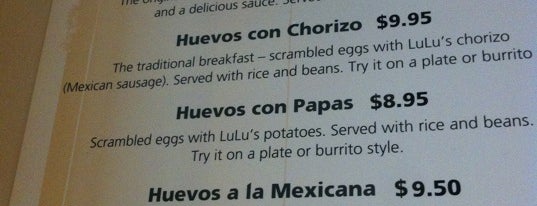 LuLu's Mexican Food is one of FiveStars Restaurants.