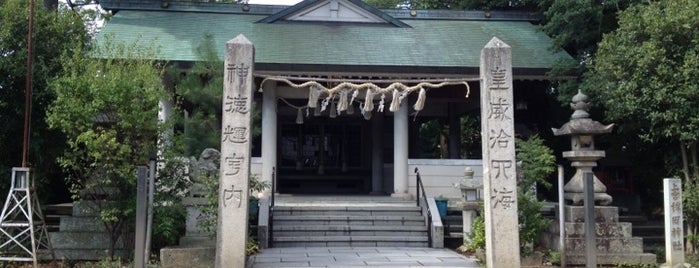 稗田神社 is one of 「そして、京都で逢いましょう。」紹介地一覧.
