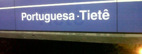 Estação Portuguesa-Tietê (Metrô) is one of SP.