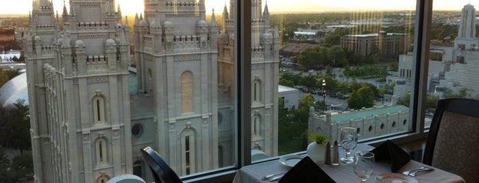 The Roof Restaurant is one of Salt Lake City.