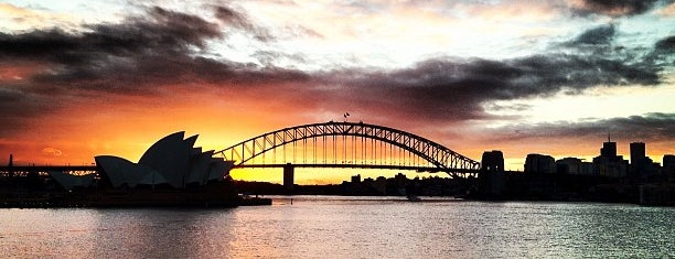 Mrs. Macquarie's Point is one of Sydney, Australia.