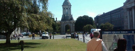 Trinity College is one of Ireland - Pubs, Shops and Castles.