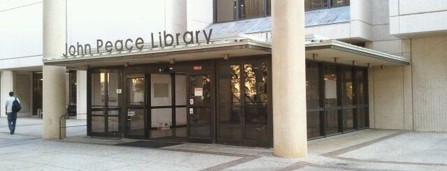 John Peace Library is one of Campus Tour.