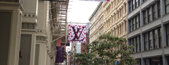 Louis Vuitton is one of The 15 Best Places for Scarfs in SoHo, New York.