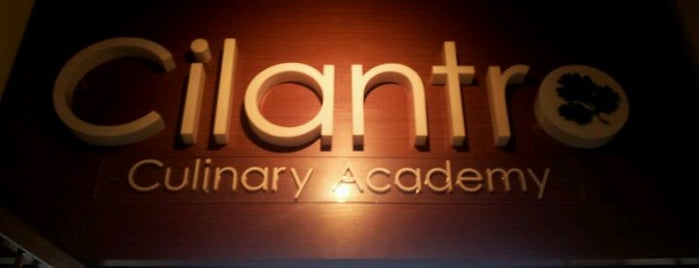 Cilantro Culinary Academy is one of สถานที่ที่ ꌅꁲꉣꂑꌚꁴꁲ꒒ ถูกใจ.