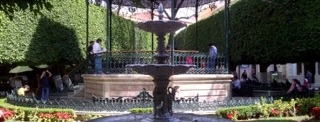 Jardín de la Unión is one of Guanajuato, Mx.