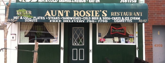 Aunt Rosie's Restaurant is one of The 7 Best Places for Cuban Sandwiches in Long Island City, Queens.