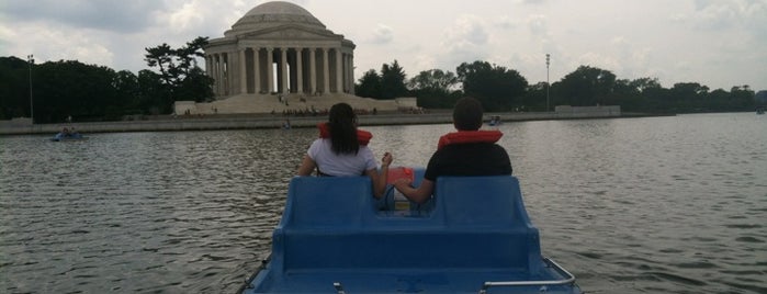 Tidal Basin Paddle Boats is one of Summer Hoyas Explorin' DC.
