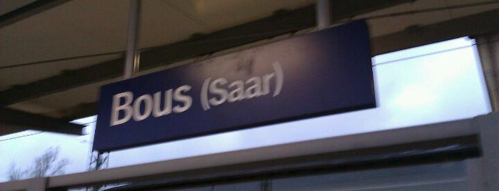 Bahnhof Bous is one of Bf's Saarland.