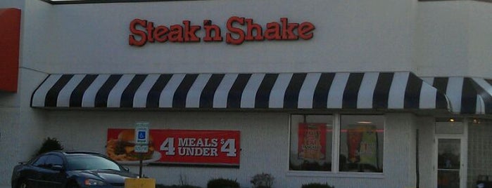 Steak 'n Shake is one of Orte, die Massimo gefallen.