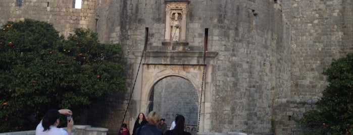 Pile Gate is one of Dubrovnik-Mostar-Kotor-Budva.