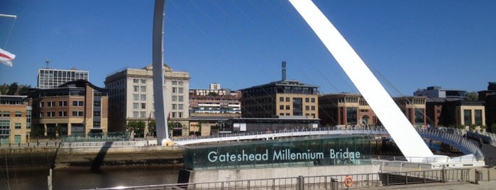 Gateshead Millennium Bridge is one of When in Toon.