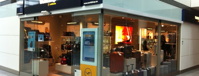 Lufthansa WorldShop is one of Kevin’s Liked Places.