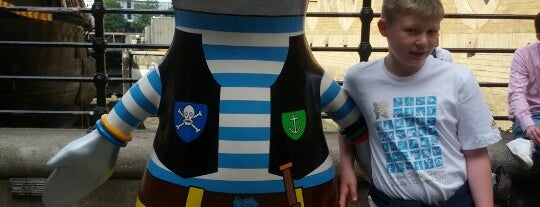 Pirate Wenlock is one of Blue Olympic Discovery Trail.