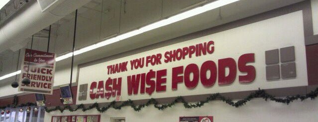 Cash Wise Foods is one of Brad : понравившиеся места.