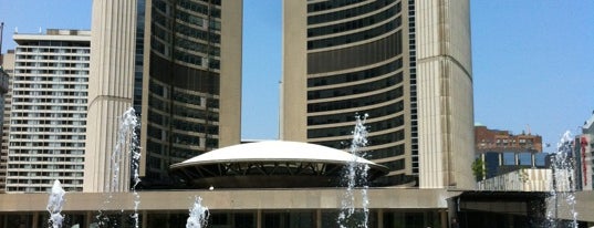 Toronto City Hall is one of Toronto, On.