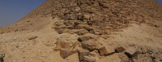 Red Pyramid of Sneferu is one of Egypt / Mısır.