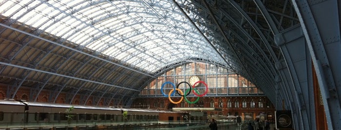 London St Pancras International Railway Station (STP) is one of Brussels.