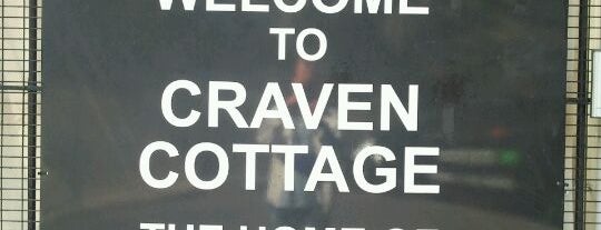 Craven Cottage is one of MLS - NHL - NFL.