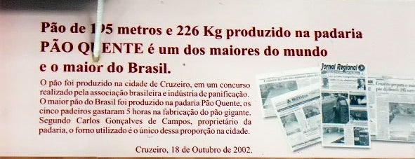 Padaria Pão Quente is one of ..Cruzeiro/SP.