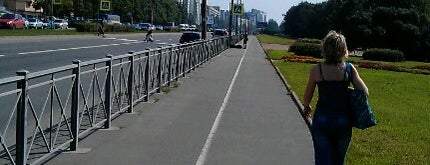 Велодорожка в Муринском парке is one of велокраеведение.