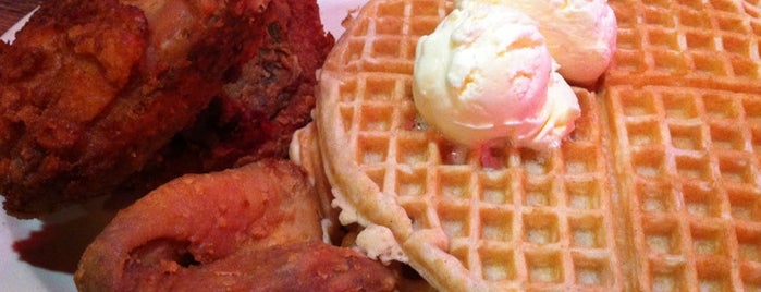 Roscoe's House of Chicken and Waffles is one of west.