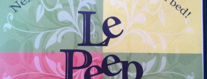 Le Peep Restaurant is one of Morris eateries.